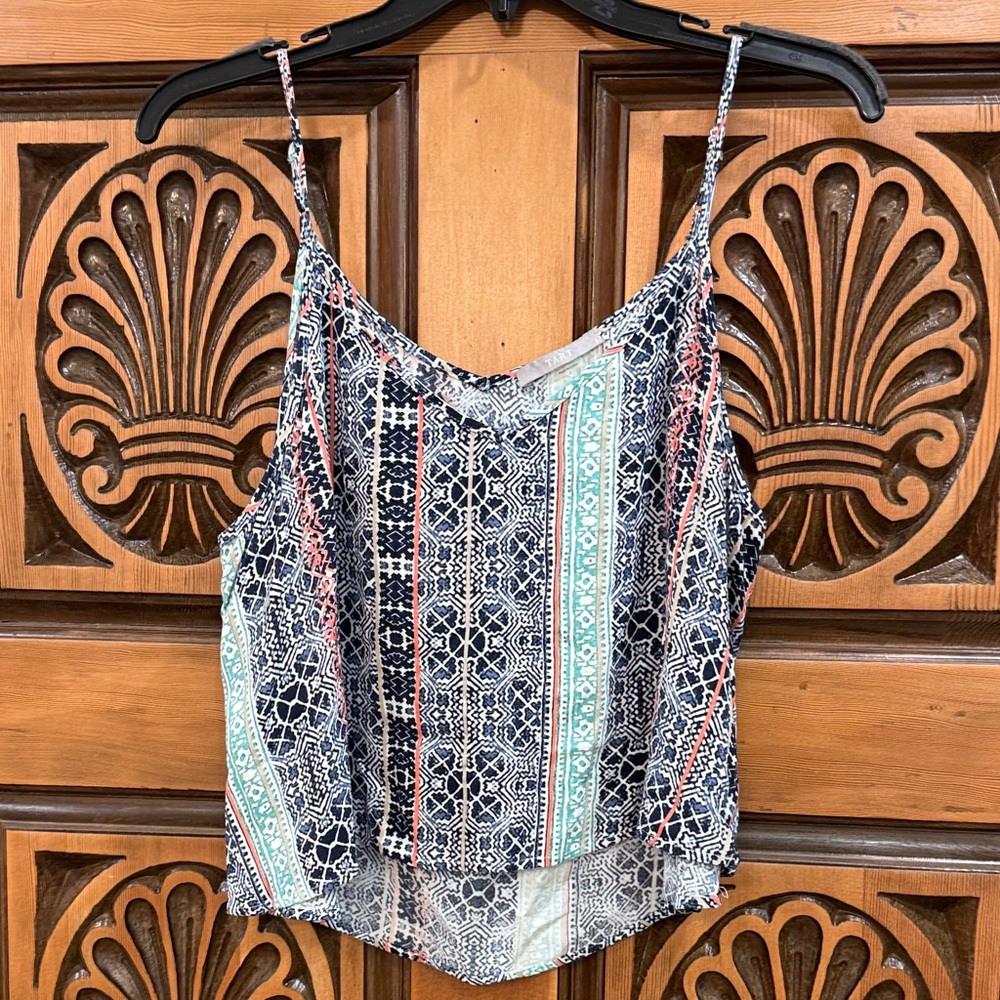 Tart Multicolor Patterned Camisole